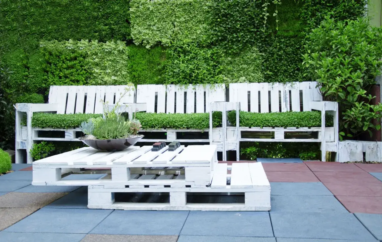 stół ogrodowy DIY z palet inspiracje