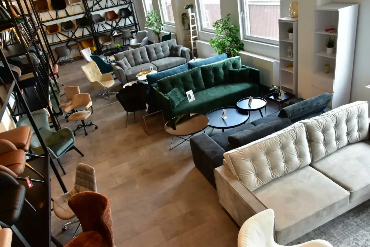 salon meblowy ekspozycja mebli AJK